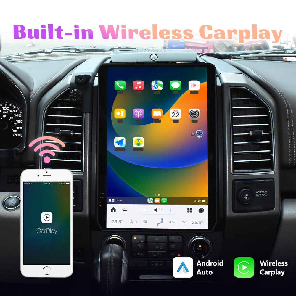 ViKNAV Android Radio for 2015-2021 F150 and 2017-2020 F250 F350 F450