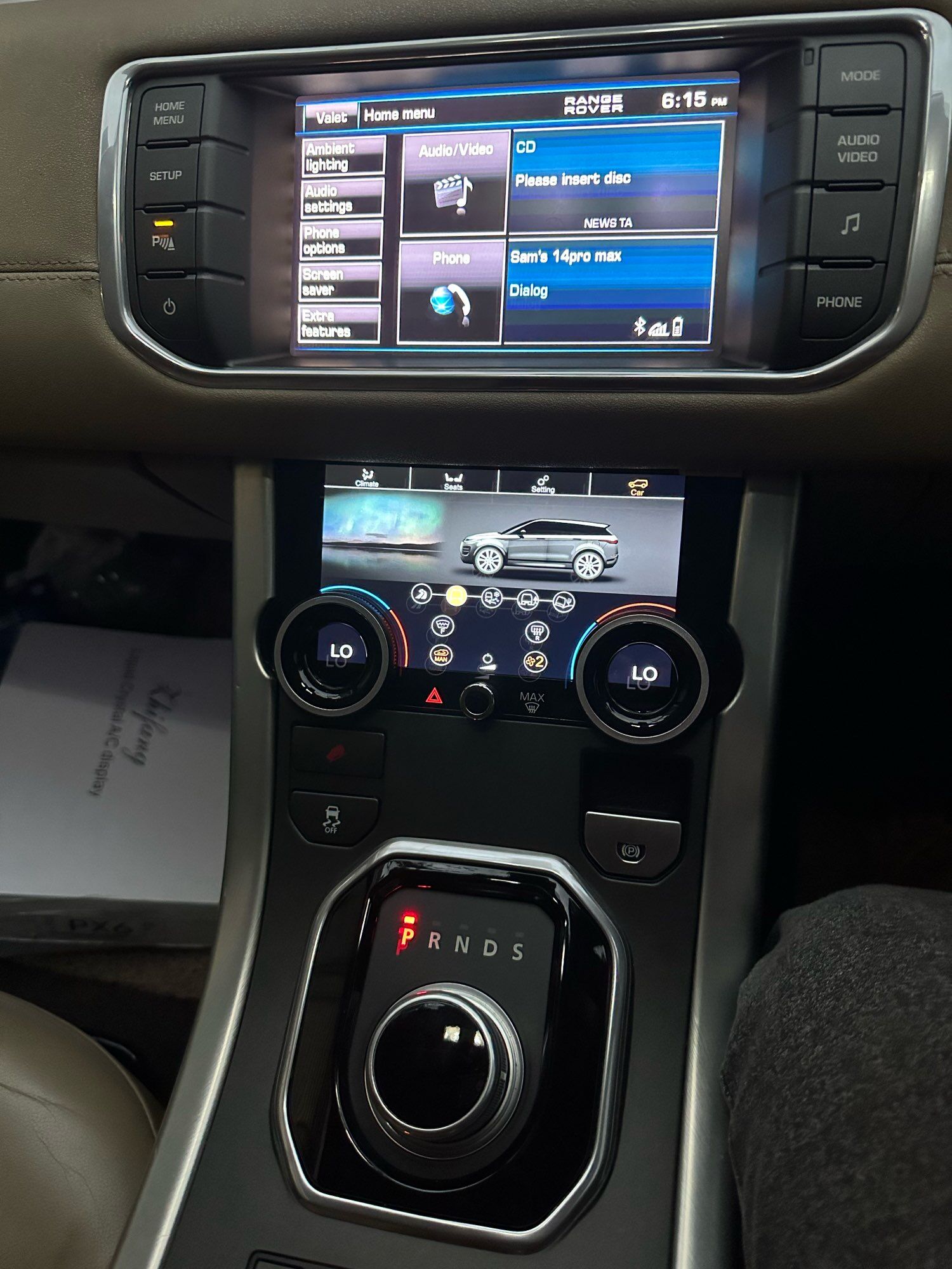 Viknav Android car radio and climate control  For Land Range Rover Evoque L538 2012-2018