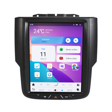 Viknav touch screen android car radio for 2013-2018 dodge RAM wireless carplay screen