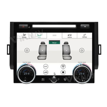 10.4 Inch AC Panel For Range Rover Sport L494 2013 2014 2015 2016 2017 Air Condition Board Climate Tempetature Seating Control LCD Touch Screen