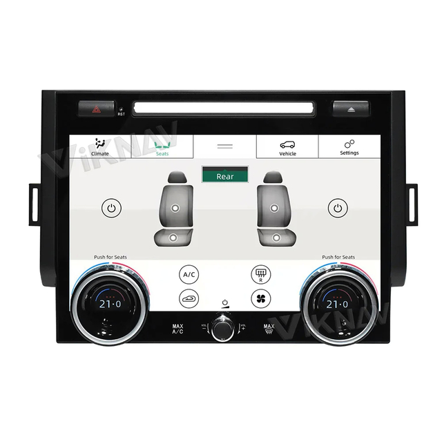 10.4 Inch AC Panel For Range Rover Sport L494 2013 2014 2015 2016 2017 Air Condition Board Climate Tempetature Seating Control LCD Touch Screen