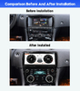 12.3 Inch Android Car Radio AC Panel For Jaguar XJL XJ 351 2009 2010 2011 2012 2013 2014 2015 Upgrade to 2016 Dual System Auto Stereo Multimedia Player Carplay Replacement